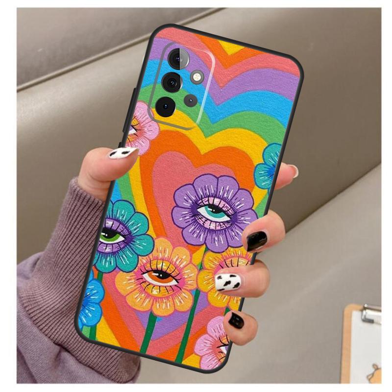 Indie Hippie Pouzdro Na Samsung Galaxy A34 A54 A14 A06 A16 A26 A36 A56 A12 A32 A52 A13 A33 A53 A15 A35 A55
