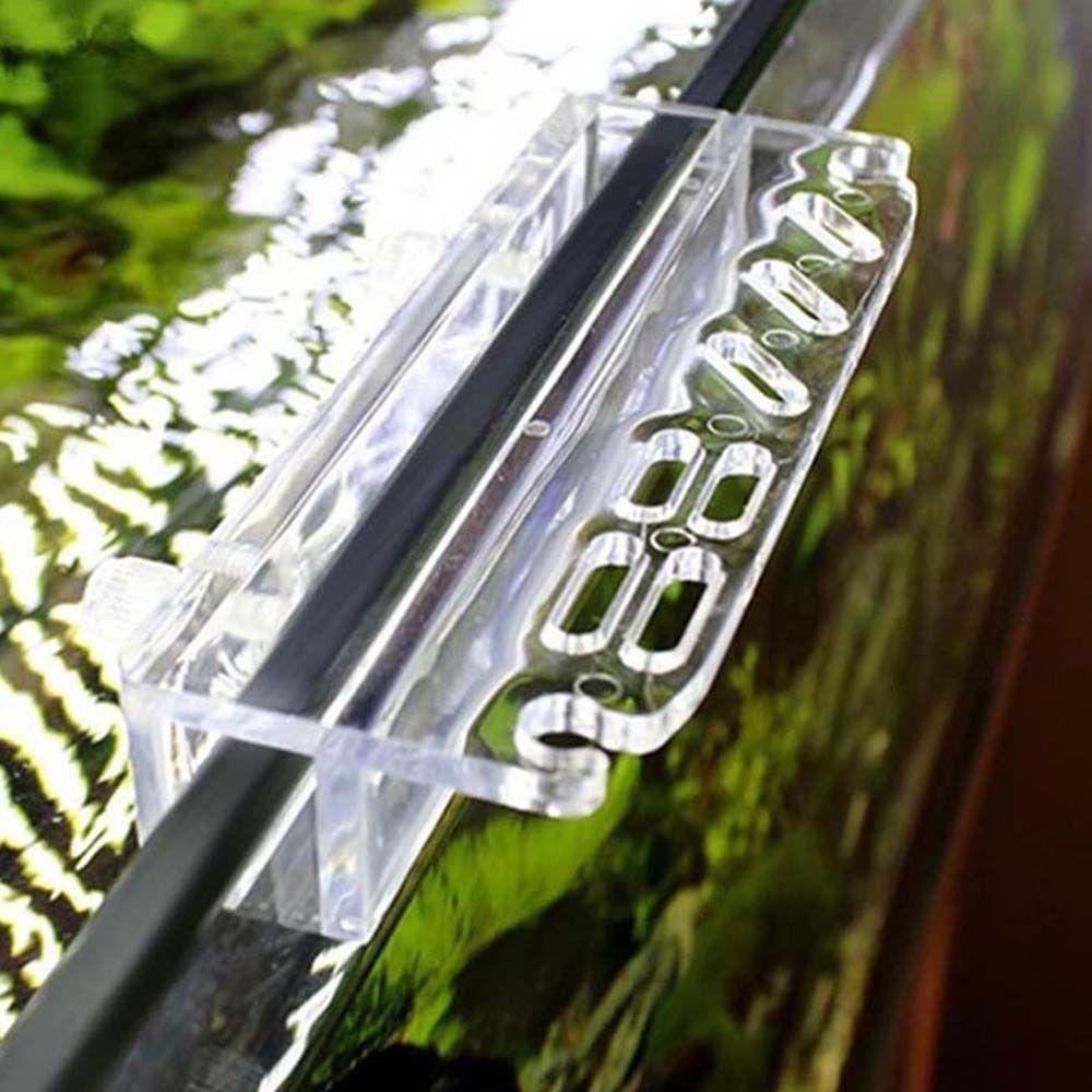 Aquarium Plant Tools Storage Rack Acrylic For Tweezer Scraper Tool Holder Fish Bowl Cleaning Accessories