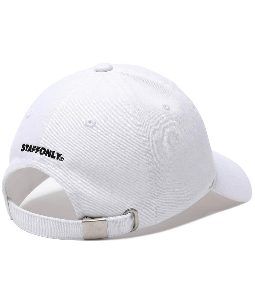 STAFFONLY Pierrot Ballcap (White)