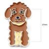 Trendy Cartoon Tier Hund Brosche Pin – Spielkonsole Stil Schultasche Dekoration Abzeichen Schmuck
