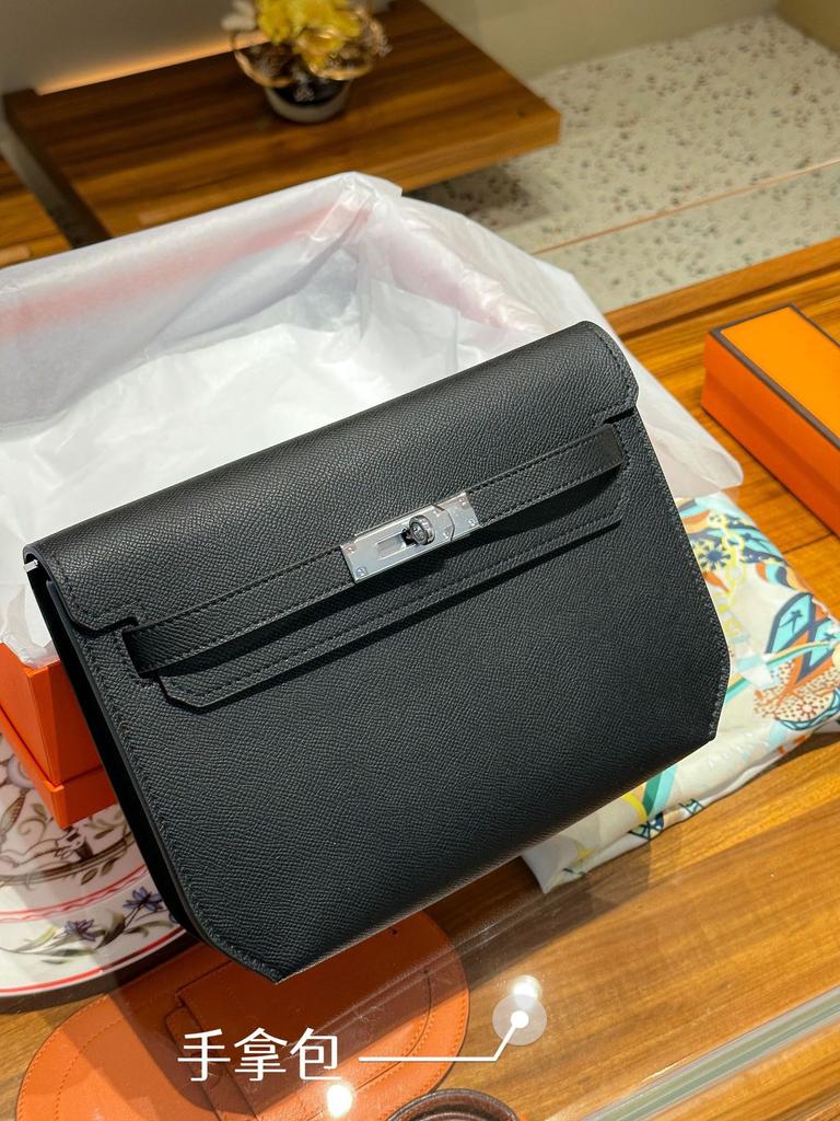 Depeches 25 Epsom Leather Handbag Tote Organizer Bag Daily Versatile Fashion Womens Bag