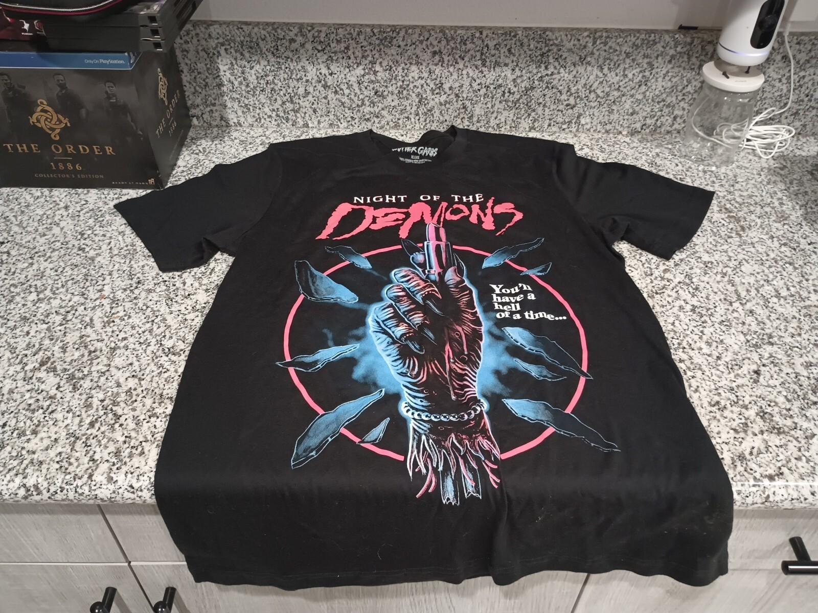 A Gutter Garbs Night Of The Demons Shirt Large New S