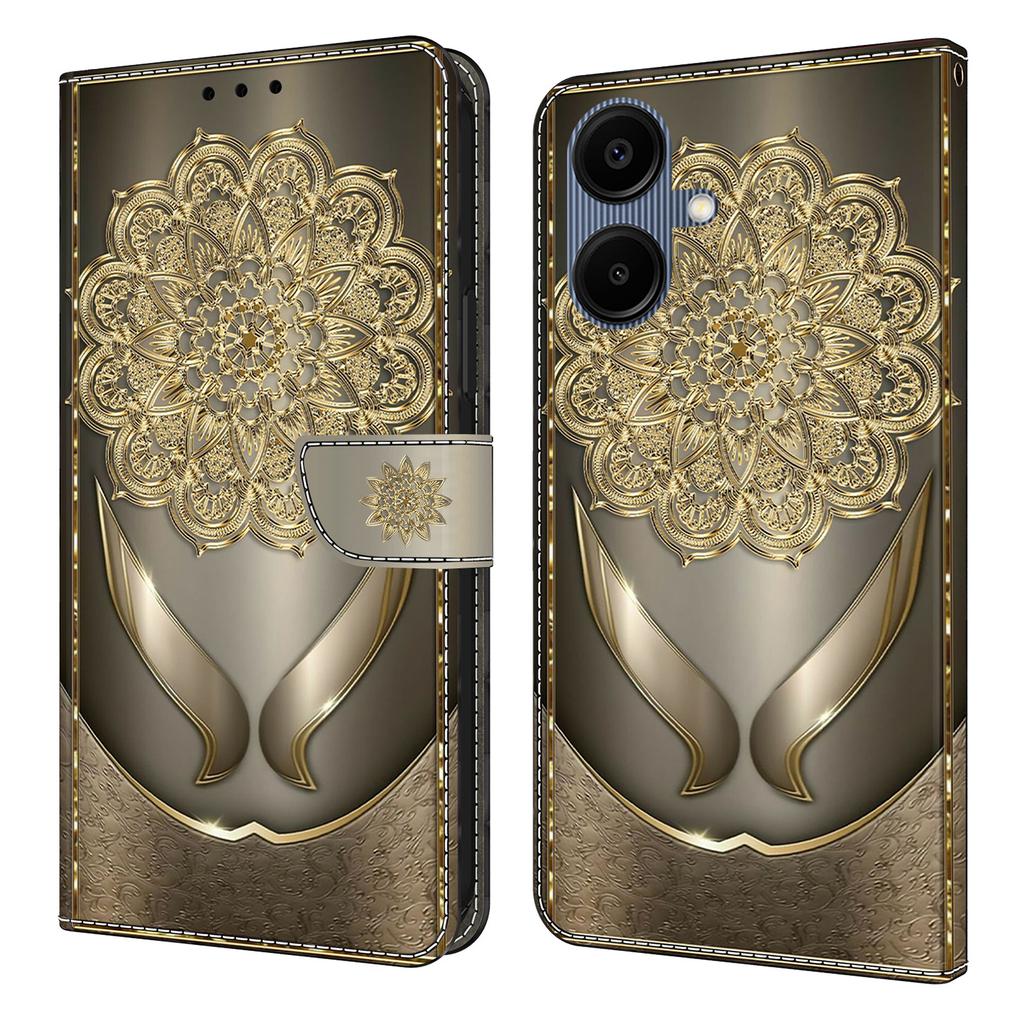 For Samsung Galaxy A07 4G Wallet Case Pattern Printing PU Leather Flip Stand Phone Cover