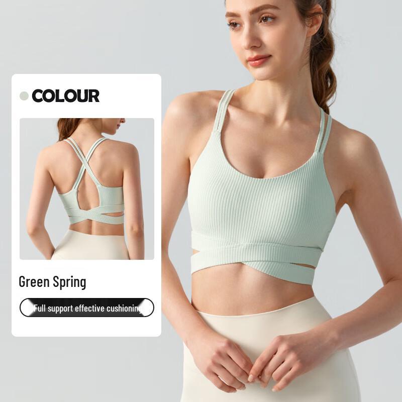 Женский спортивный топ-майка со встроенными мягкими чашечками OEING M