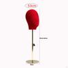 Head Model ,Display Rack Stand Wig Hat Adjustable, Stainless Steel Fashion Detachable