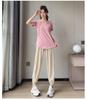 Women’s 2024 Summer Quick-Dry T-Shirt & Ice Silk Pants Fitness Set