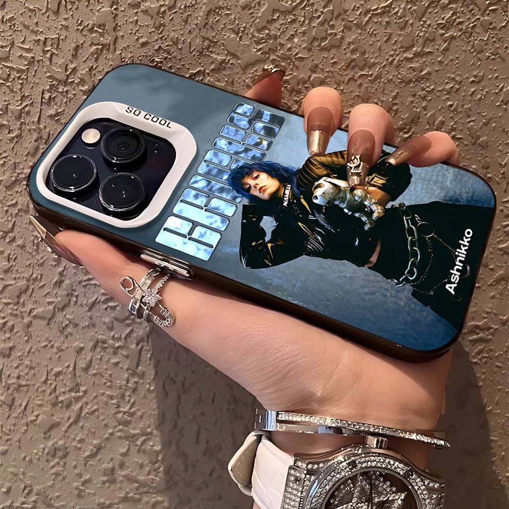 Ashnikko Rapper Phone Case For IPhone 16 15 14 13 12 11 17 Pro MAX Plus Pro Matte Shockproof Cover