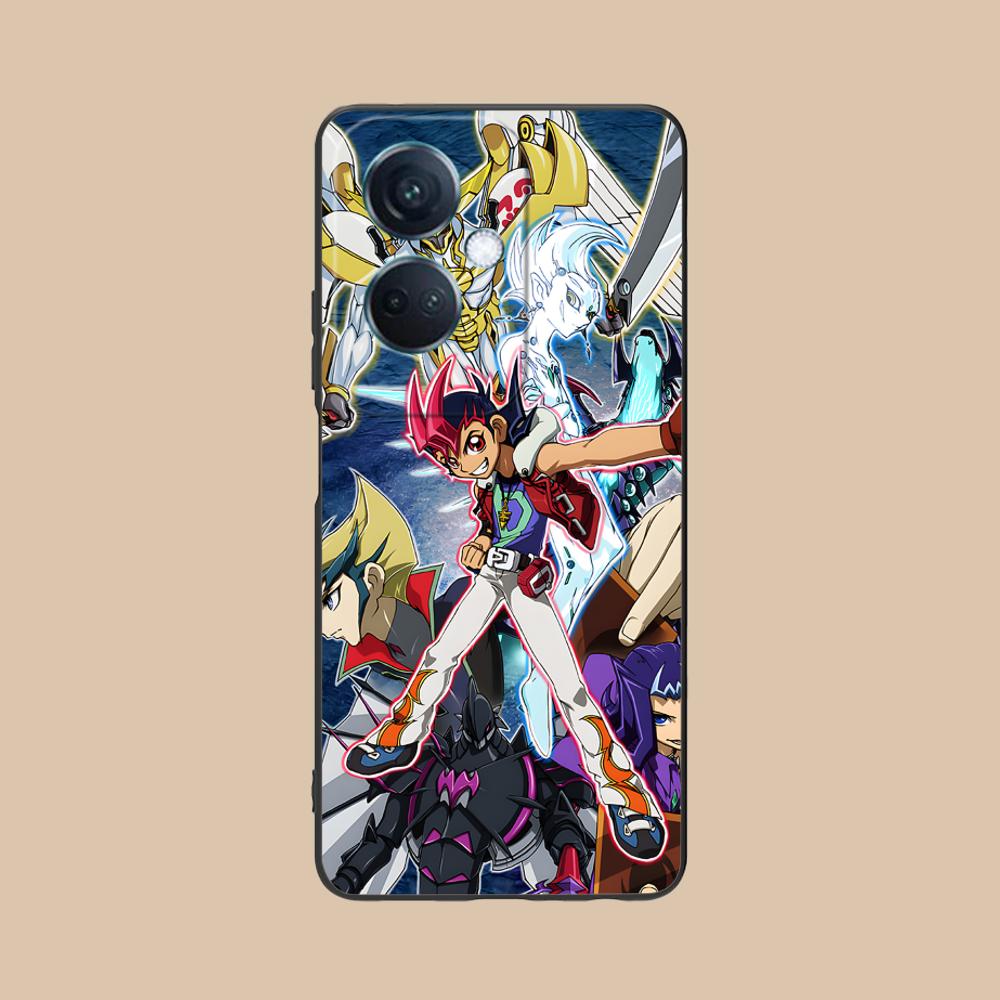 Yugioh Yuma Tsukumo Mobile Phone Case for OPPO Reno 14 13 12 11 10 9 8 7 6 5 F T Pro 5G Colorful Printing Cover Smartphone Cover