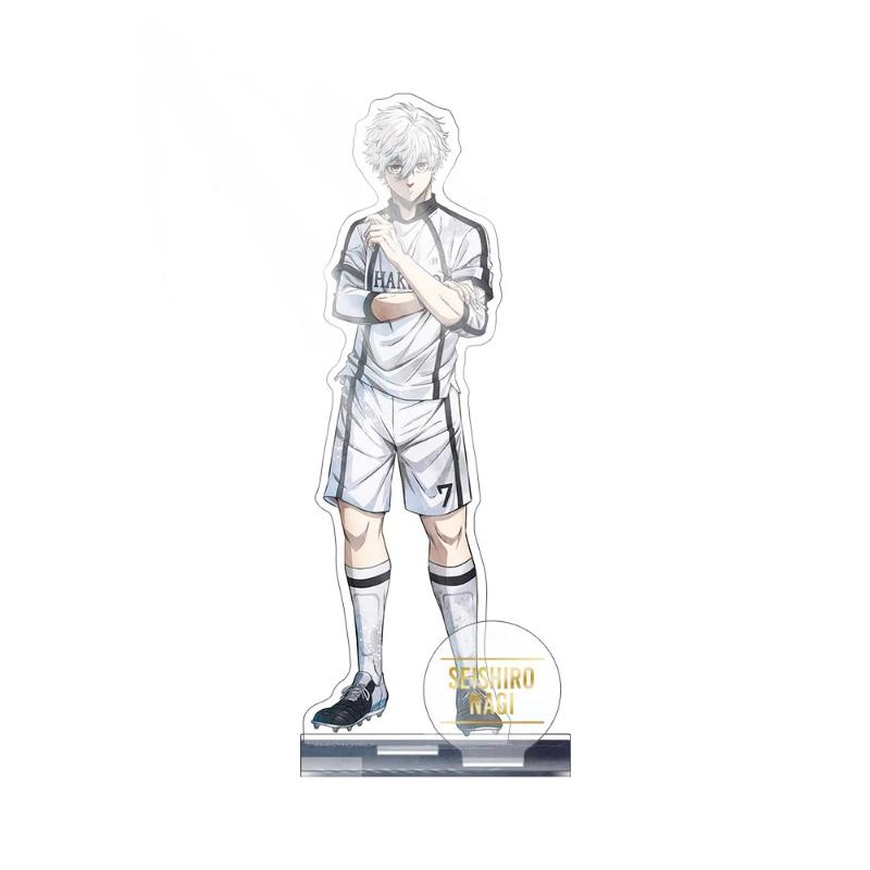 BLUE LOCK Anime Figures Seishiro Nagi Reo Mikage Cosplay Acrylic Stands Model Desk Decoration Birthday Kids Toy Fans Gift