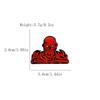 Stranger Things Anime Badge Set: Vecna, Eleven, and Will Brooches for Book Decoration