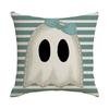 Halloween Pillow Cover Living Room Sofa Bedroom Pillow Single Sided Linen Pillow