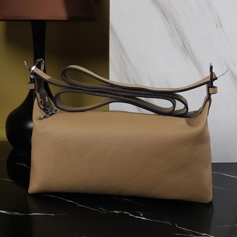 

Сумка через плечо из коровьей кожи с верхним слоем, сумка через плечо для поездок на работу, модная сумка через плечо из натуральной кожи, универсальная сумка-тоут для женщин хаки