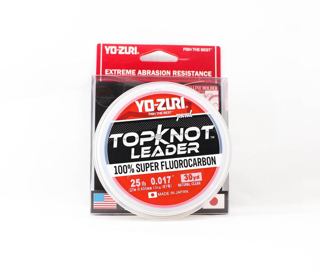 Yo Zuri Duel Topknot Vorfach Fluorkohlenwasserstoff 25lb 30yds 0,435mm R1230-NC (0678)