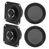 1 Paar 4,2 Zoll Auto-Audio-Lautsprecher Kalotte Fahrzeug-Hochtöner 4 Ohm 12V Lautsprecher Universal für Automobil