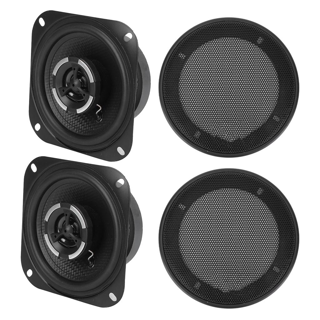 1 Paar 4,2 Zoll Auto-Audio-Lautsprecher Kalotte Fahrzeug-Hochtöner 4 Ohm 12V Lautsprecher Universal für Automobil