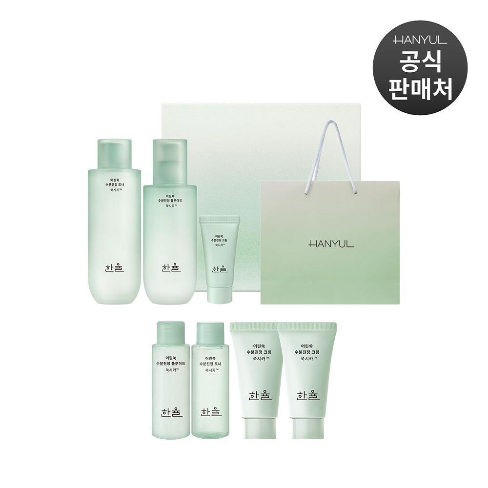 Young Mugwort Moisture Soothing 2-Piece Set (Toner + Fluid)