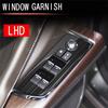 Car Window Glass Lift Button Switch Cover Trim Stainless Steel Door Armrest Panel For Mazda CX9 CX-9 + LHD Parts