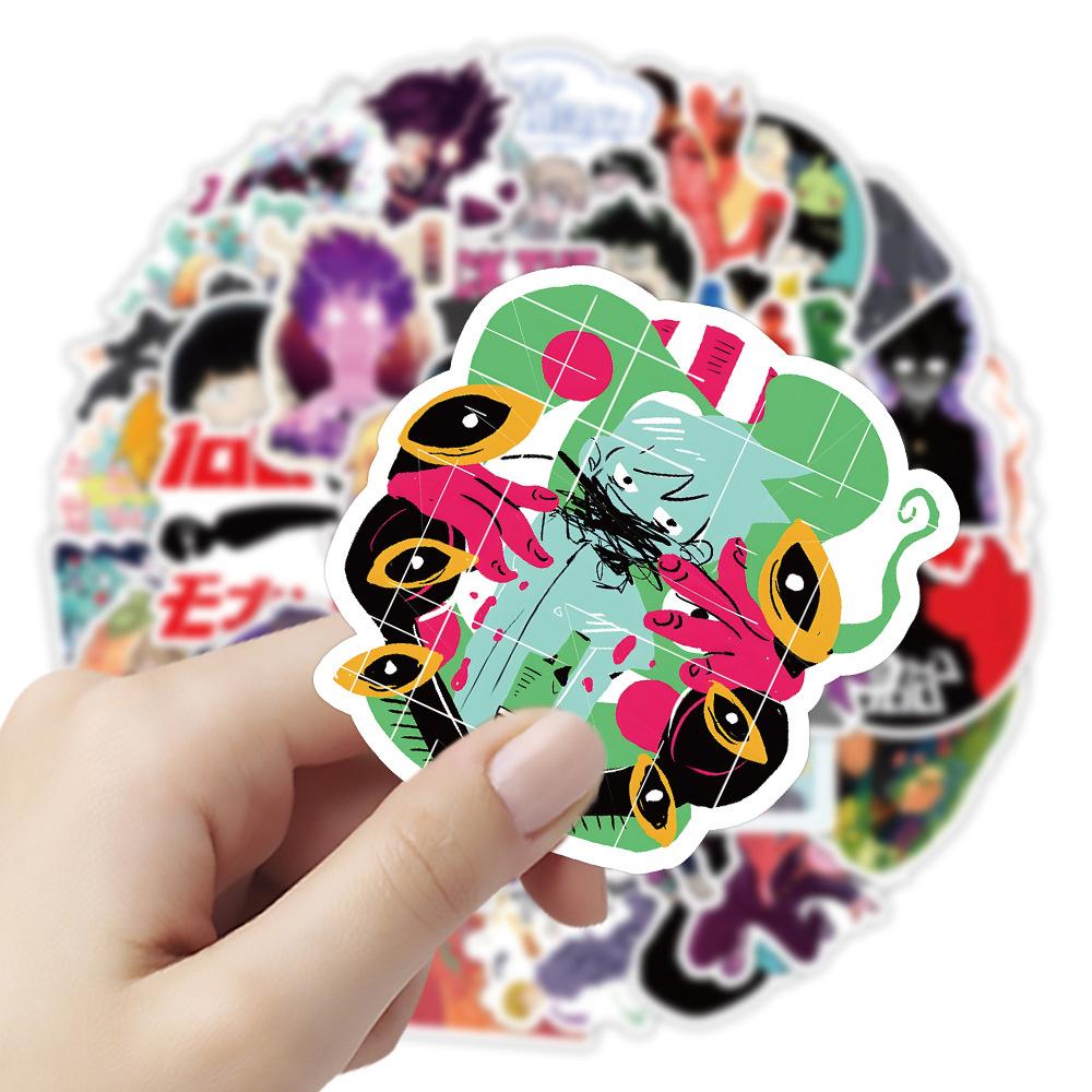 10/30/50/100pcs Classic Anime Mob Psycho 100 Stickers Funny Cartoon Decal Decoration DIY Diary Notebook Luggage Cool Sticker Toy