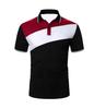 Men's Summer Short Sleeve Mantra Colored Polo Shirt, Men's Slim Suitable for Sports Golf Course