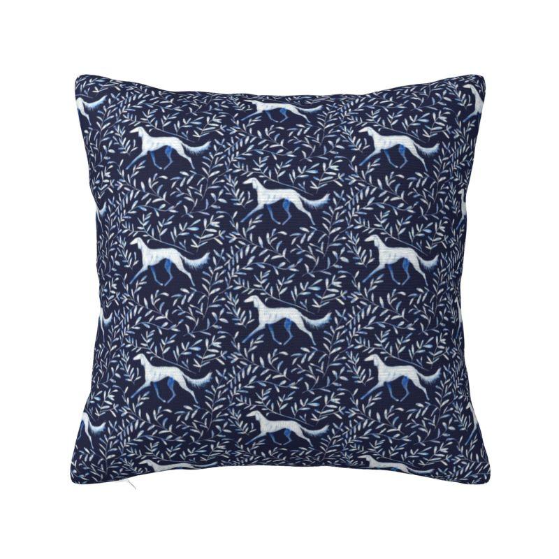 

Greyhound Semaphore Nordic Throw Pillow Cover Decoration Whippet Sighthound Dog Car Cushion 30x30cm 12x12in