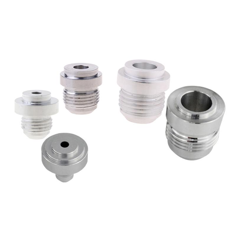 AN6-AN12 Male Welding Solder Fitting Bung Hose Adapter Oil Aluminum Thread Mounting Screw for Car Performance