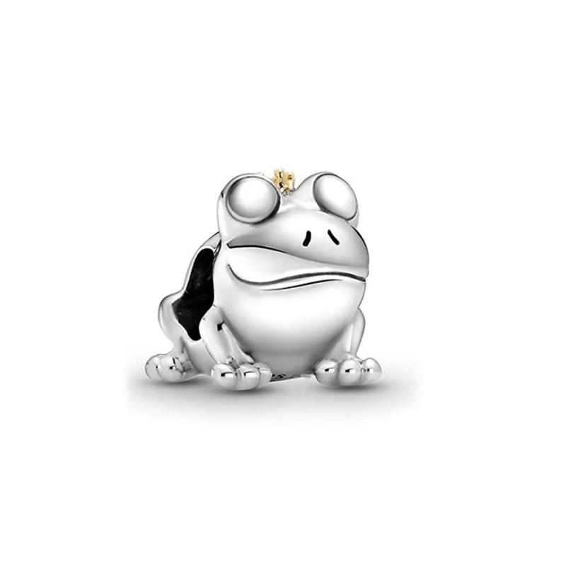Animal Series Charms Fox Owl Sea Turtle Rabbit Raccoon Highland Cow Beads Fit Bracelets Beads DIY Jewelry Gift