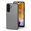 Silicone Case for Samsung Galaxy M15 5G, with Camera Protection, Transparent/Black