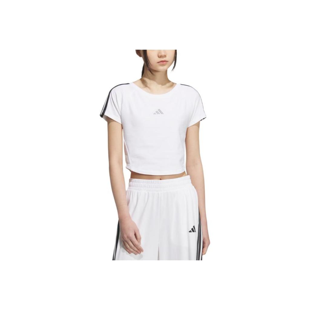 Adidas Story Baby Sports Casual Round Neck Short Sleeve T-Shirt Baby T-Shirt KB7752