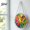 Relaxing Assembly Puzzle Acrylic Jigsaw Suncatcher Colorful Stained Glass Style Sun Catcher Handmade Catcher Kit DIY Puzzles Window Hanging