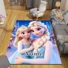 Custom 1Pc Elsa'S Frozen Fantasy Rug Office Carpet Indoor Outdoor Entrance Doormat Nonslip Soft And Comfortable Living Room D91664