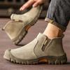 Modeschuhe für Herren Bruchsicher Durchstichsicher Sicherheit Atmungsaktive Arbeitsstiefel Herren Hohe Qualität Leichte Schutzschuhe Zapatillas Hombre