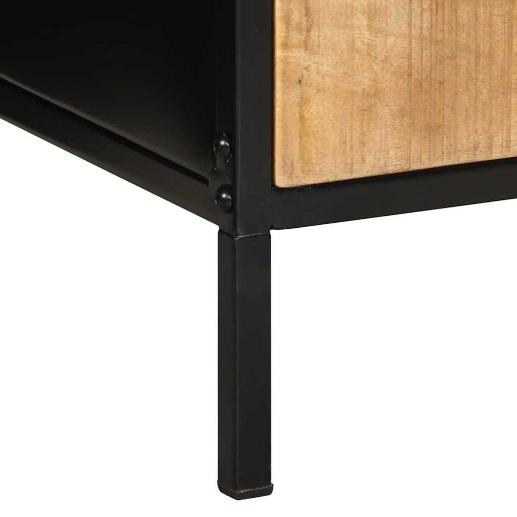 Nightstand Set 2 pcs Brown and Black 40 x 35 x 50 cm