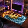 Germany Football Crest Mouse Pad, Extended Non Slip Rubber Desk Mat for Gaming Office Laptop Fan Gift