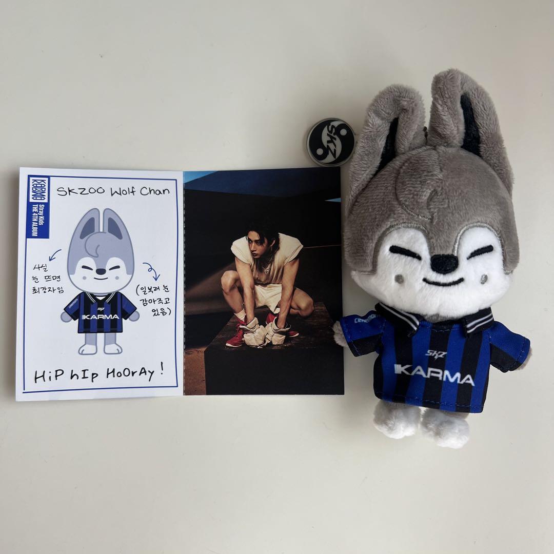 

[Б/У] Stray Kids KARMA SKZOO Брелок Вольфчан