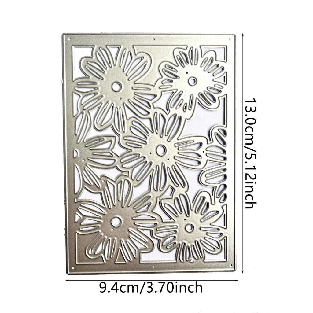 Blooming Flower Metal Cutting Dies for DIY Scrapbook Cutting Die Paper Cards Embossed Decorative Art Crafts