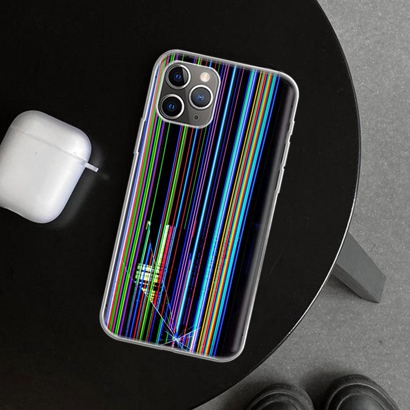 

Broken Phone Screen Phone Case Cover for iPhone 11 12 13 Mini 14 15 Plus 16 Pro Max 17 Air 7 8 + SE Art Customized Fundas 11 12 iPhone 13 Pro Max