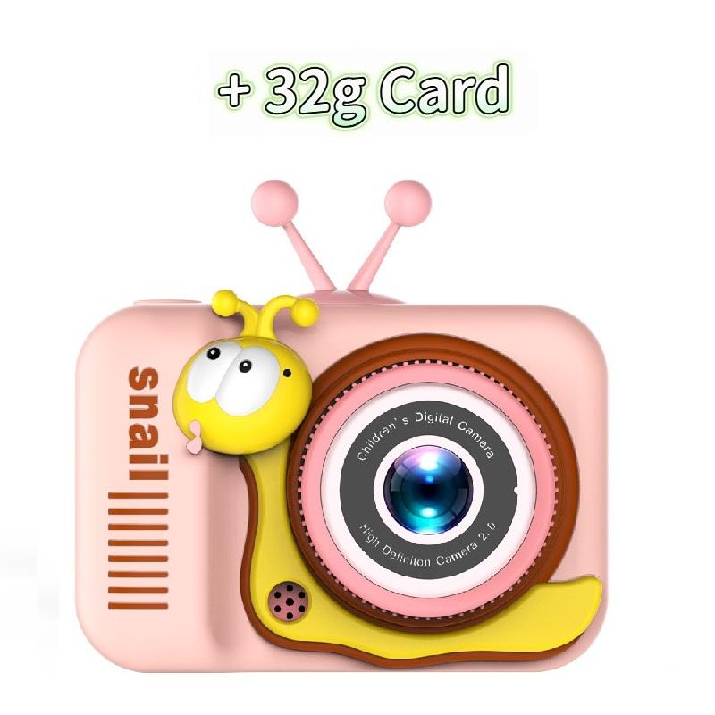 Kinderkamera, Digitalkamera, 20-MP-Kamera, Kinder-Selfie, 4-facher Digitalzoom, 2,0-Zoll-Bildschirm, Doppelobjektiv