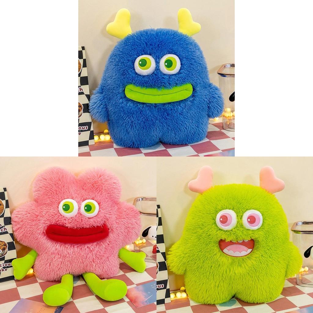 Big Cartoon Mouth Monster Plush Toy Cute Sausage Lip Monster Doll Kids Gift