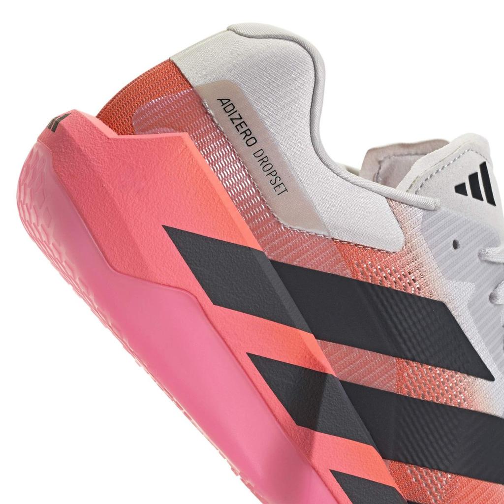 adidas Adizero Dropset Pro Trainer Unisex Shoes Dash Grey/Night Grey/Solar Turbo ONZ46 KK1550 24.5 cm