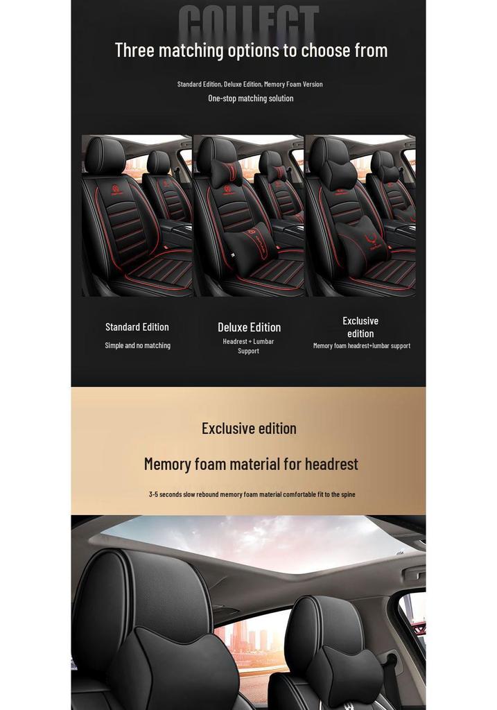 BYD E3 New Energy High-Endurance Car Seat Cover - All-Season Full Surround Cushion