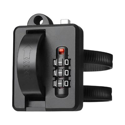 Bicycle Helmet Lock Chain 3 Digit Password Combination Portable Bike Motorcycle Anti-theft Lock Waterproof Universal Safety Lock