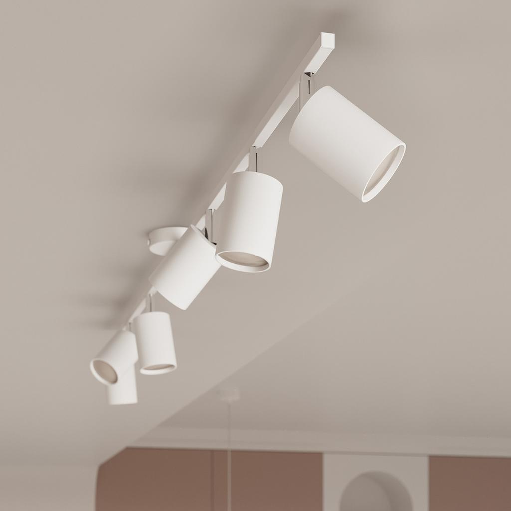Plafon Lemmi 4 Gu10 Biały Sollux Sl.1227