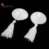 Covers Sequins Shiny Heart Self-Adhesive Invisible Shape Nippleless Stickers Tassels Chest Pads