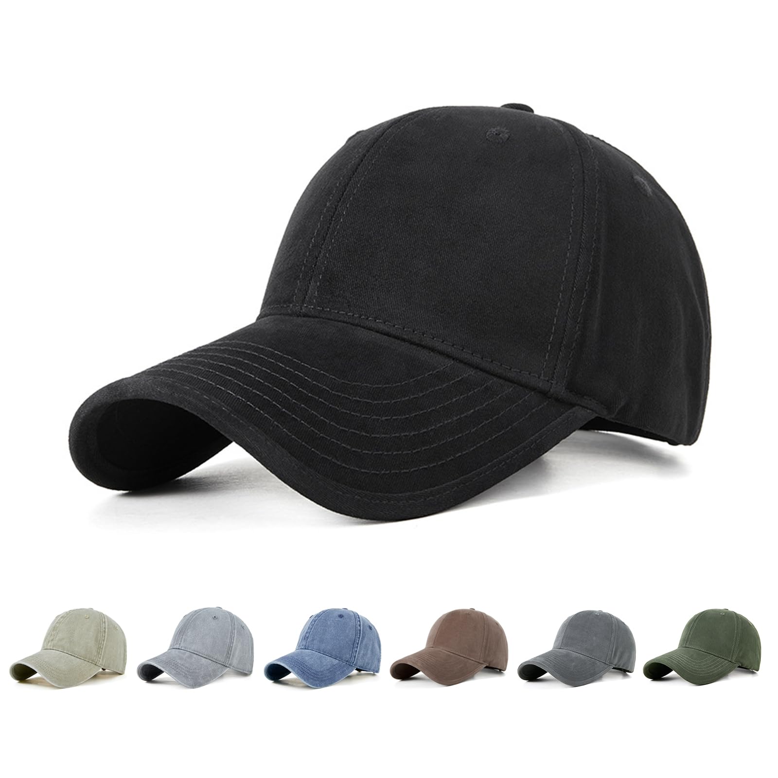 

Кепка для мужчин и шляпа большого размера УФ Делает ваше лицо выглядеть Для гор унисекс [ARSZHORSVS] Женщины, Глубокий, [Хлопок, Размер M/XL, Защита] Стильный, меньше, чёрный