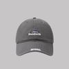 High quality letter embroidered cotton baseball hat men's and women's simple and versatile big head circumference cap tide