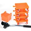 8-Piece Moving Assistant: Heavy-Duty Furniture & Bed Mover Tool Set for Easy Transport