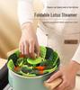 Folding Lotus Steamer Basket - Versatile, Food-Grade Plastic, Available in Various Colors