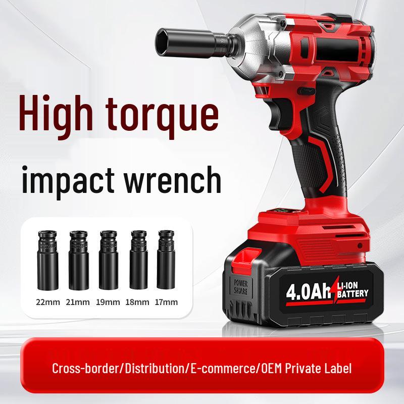 High Torque Electric Impact Wrench for Household Use