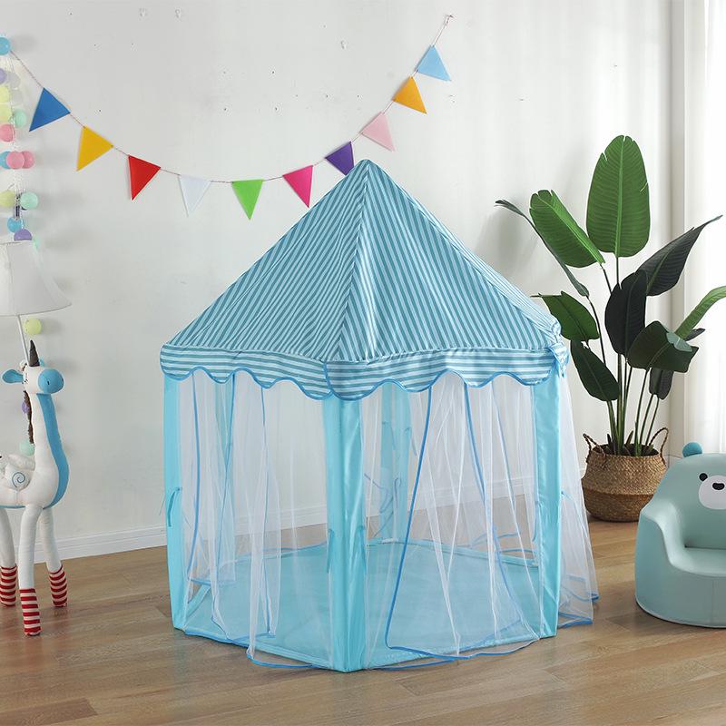 Children's Hexagonal Princess Castle Indoor Play Tent