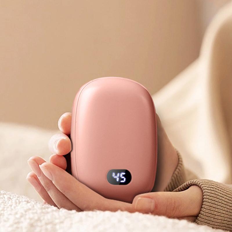 Powerbank ohřívač rukou 2v1 USB dobíjecí zimní mini ohřívač rukou elektrický ohřívač kapesní ohřívač vysoká kapacita zimní dárek